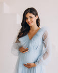 Tulle Maternity Dress For Baby Shower • Style JULIA