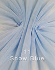 Maternity Baby Shower tulle dress • Style Midi ABIGAIL • 11 Snow Blue
