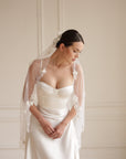 3D Flower veil • Wedding veil flowers