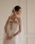 3D Flower veil • Wedding veil flowers