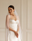 Beaded Wedding Veil