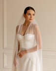 Beaded Wedding Veil