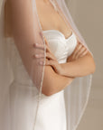 Beaded Wedding Veil