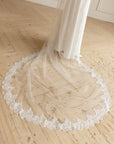 Lace veil with sequins • Royal wedding veil