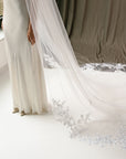 Wedding lace veil • Royal bridal veil