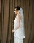 Lace wedding veil