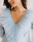 Tulle Maternity Dress For Baby Shower • Style JULIA