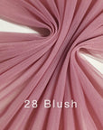 Maternity Baby Shower tulle dress • Style Midi ABIGAIL •28 Blush