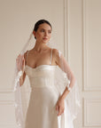 3D Flower veil • Wedding veil flowers