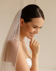 Beaded Wedding Veil