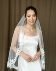 Lace wedding veil