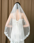 Lace wedding veil