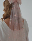 WEDDING VEIL WITH A BOW • STYLE EVA